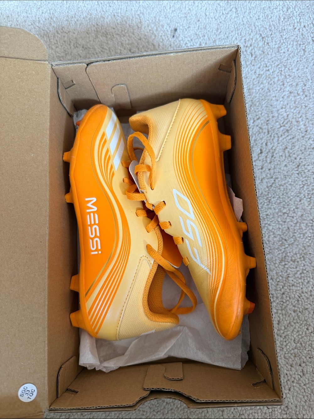 Messi soccer shoes size 2.5 youth